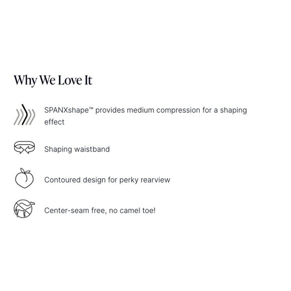 Spanx Black‎ Liquid Faux-Leather Leggings Size M Style 2437 Spanxshape Stretch - Picture 6 of 12